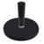 Rubber-coated magnet with handle with socket screw | 66 mm | black