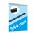 Poster hanging rail sets, rigid-pvc with clamping 594 mm | transparent 