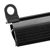Hanger for poster hanging rail set with clamping, with round hole black 