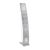 Leaflet holder TEC-ART Slim stand with magnetic frame and leaflet trays