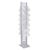 Brochure Stand TEC-ART stand with 12 trays
