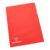 Cut flush folders A4 printed 1-coloured | Screen printing | red | PP | 120 µm | grained