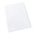 Cut flush folders A4 printed 1-coloured | Screen printing | transparent | PP | 120 µm | grained