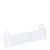 Fasteners with 2 eyelets, slitted  | white 