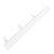 Plastic fasteners, self-adhesive transparent | with 4 eyelets