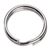 Key rings, nickel-plated 16 mm