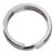 Key rings, nickel-plated, flat 20 mm