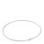 Wire keyrings with screw connector, silver Pack of 10 pieces (press-seal bag) | 300 mm