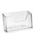 Leaflet holder, polystyrene, transparent PTXE 1 x landscape | A6