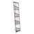 Foldable brochure stand AUSTIN A4 with bag 4 compartments 