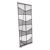 Foldable brochure stand AUSTIN A4 with bag 8 compartments 