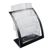 Leaflet holder, polystyrene/ ABS, transparent PTXB 3 x null | A4