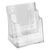 Wall-mounted/free-standing leaflet holder, polystyrene, transparent PTXC 2 x A5