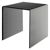 Acrylic U stand, black 200 x 200 x 200 mm 