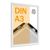 Snap frame A3, self-adhesive white  | Mitred 