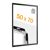 Snap frame, aluminium, B2, self-adhesive black  | Mitred 