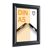 Fire protection snap frame A5 with fire rating certificate B-s1, d0 black 