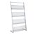 Leaflet stand DOVER, 12x A4, silver 12