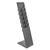 Brochure stand PLANAR, 6x A4 dark grey 