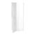 Table menu holder, acrylic, Y-shaped, 1/2 DL (53 x 210 mm)