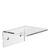 Acrylic wall shelf 100 mm | 100 mm