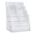 Leaflet holder, polystyrene, portrait, Taymar 4 x A4 + 1/3 A4