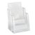 Leaflet holder, polystyrene, portrait, Taymar 2 x A5 