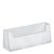 Leaflet holder, polystyrene, Taymar, 1 x 1/3 A4  | landscape 