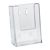 Wall-mounted/free-standing leaflet holder, polystyrene, Taymar 1 x 1/3 A4  | portrait 