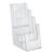Leaflet holder, polystyrene, portrait, Taymar 4 x 1/3 A4