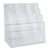 Leaflet holder Multi, polystyrene, portrait, Taymar A4 + A5 + 1/3 A4
