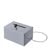 Lockable suggestion box, metal grey 