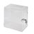 Lockable suggestion box HQ, acrylic, transparent 