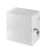 Lockable suggestion box HQ, acrylic, translucent|white 