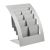 Table brochure holder VARIA, A4/ A5/ DIN long, trays 5 