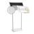 Info display CLASSIC A2 waterproof with snap frame silver 