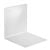 Bookend as a book stopper, acrylic, 150 x 150 x 150 mm 