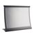 L-stand CURVE with A4 magnetic frame, black landscape format 