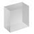 Acrylic block, transparent 75 x 75 x 40 mm