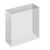 Acrylic block, transparent 100 x 100 x 40 mm