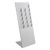 Leaflet stand PLANAR 12 x A4 or 6 x A3 white