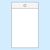 Zip lock bags, with round hole, PP foil 80 x 120 mm 