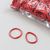 Rubber bands, red 40 mm | 3 mm