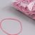 Rubber bands, red 60 mm | 1 mm