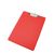 Clipboard with plastic cover A4  | red 