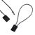 Cords with box black  | 120 mm