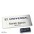 Jmenovky aluline-plus® alu-complete, magnet 76 x 38 mm  | stříbrná  | Magnet smag®, extra silný 