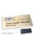 Jmenovky aluline-plus® alu-print, magnet 76 x 38 mm  | zlatá  | Magnet smag®, extra silný 