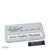 Name badges office color-print stainless steel pin light grey 