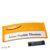 Name badges color-print stainless steel pin 74 x 34 mm  | yellow 